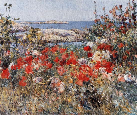 Childe Hassam Celia Thaxter s Garden oil painting image